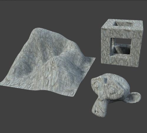 Triplanar mapping - automatic seamless UV material for Cycles