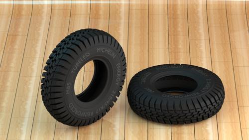 Tires of the car