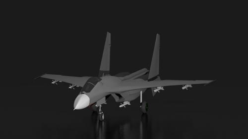 Su 27 with rigs