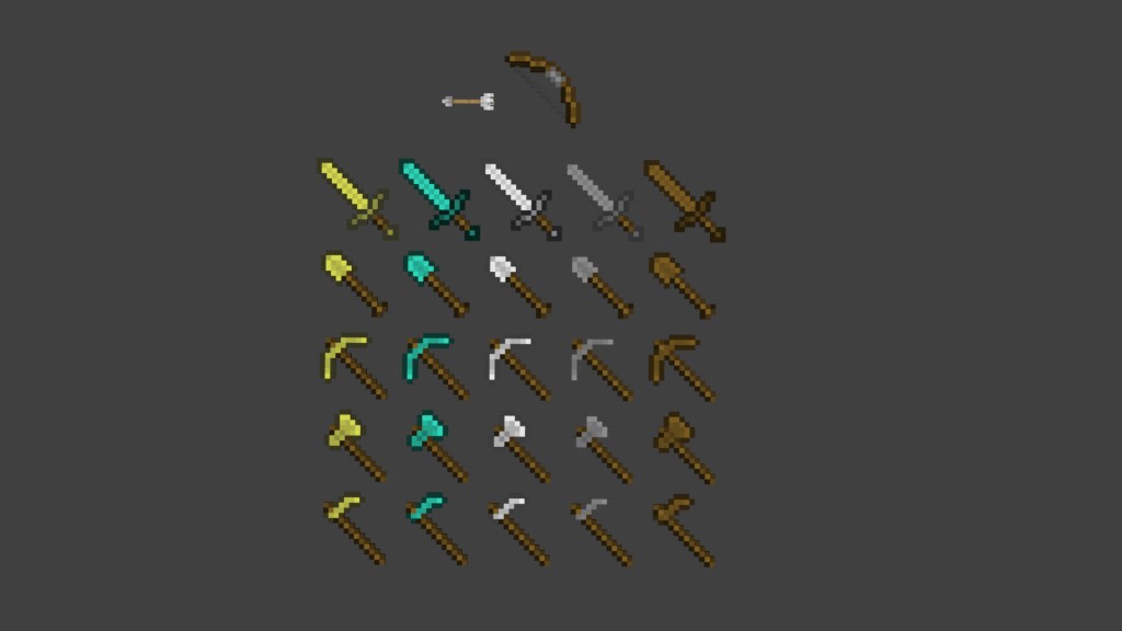 Minecraft Weapons Pack