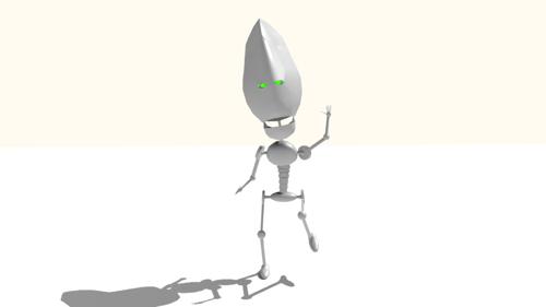 DropRob ready uv and rig