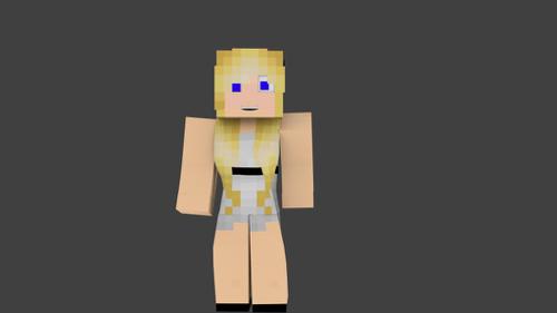 Minecraft Rig Menina