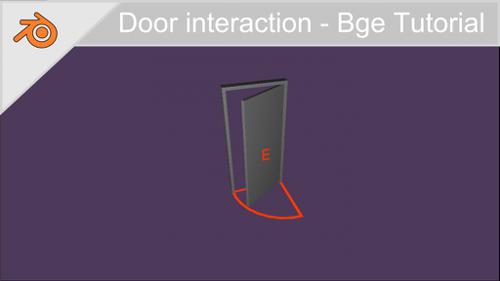 Door interaction - bge Tutorial starter Blend