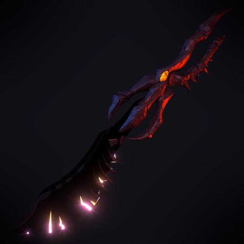 Consuming Cursed Scimitar (DragonFable)