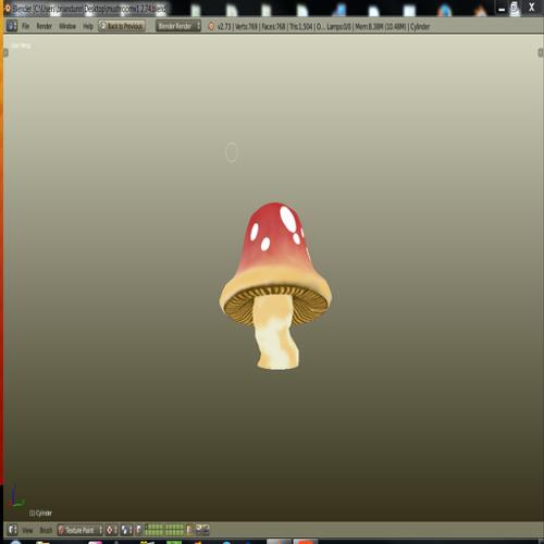 Tall Mushroom