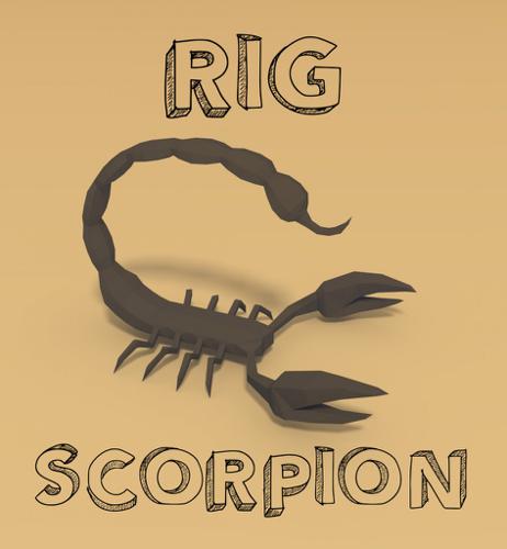 Scorpion Rig - Low Poly