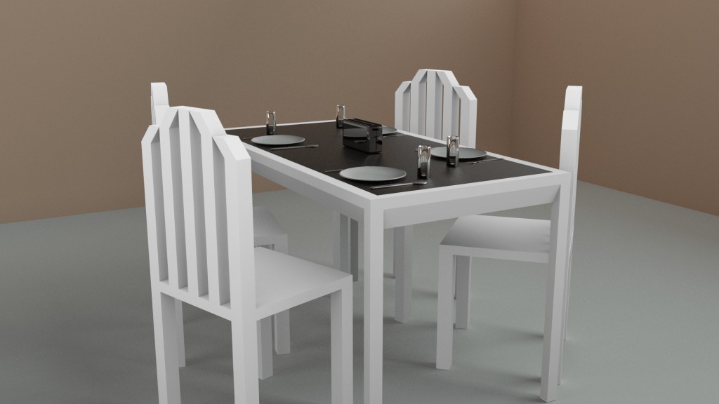 Photo Realistic Dinner