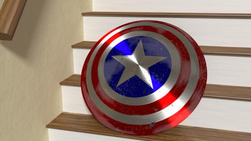 Captain America shield