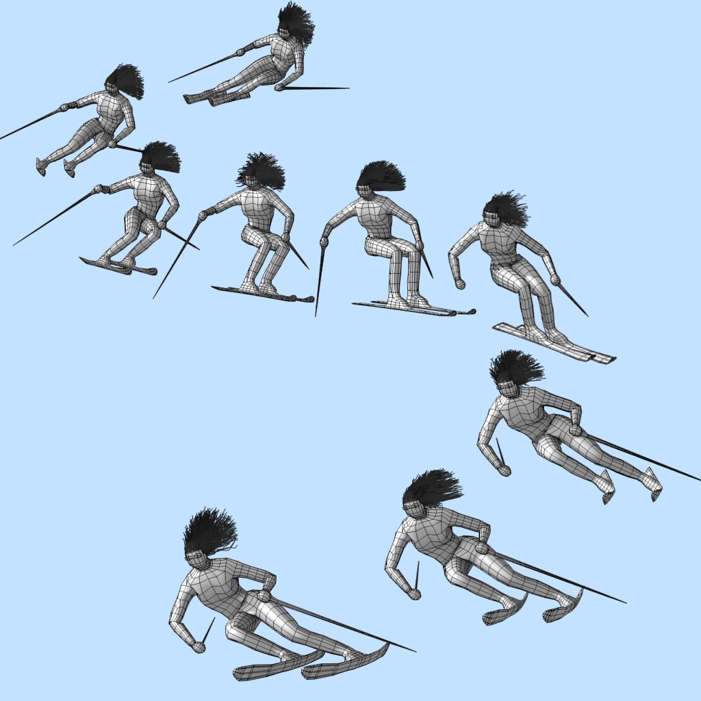 Alpine skiing (carving)
