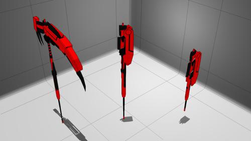 Transformable scythe