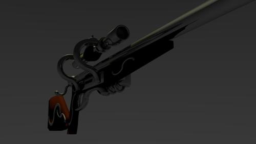 Steampunk Sniper Rifle