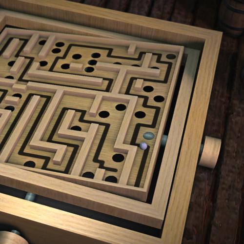 Wooden Labyrinth (blender game)