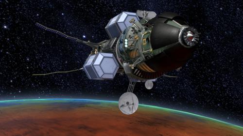 Space cargo ship