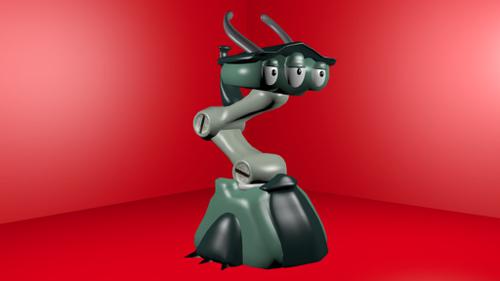 Cartoon Turret