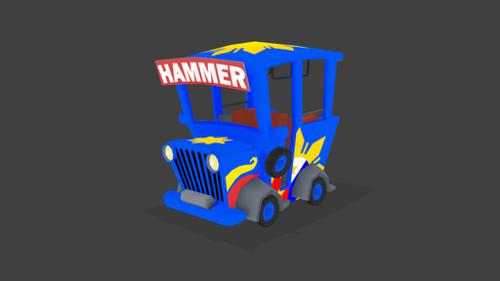 Cartoon Jeepney