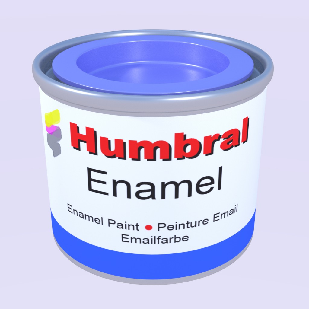 Model making paint pot