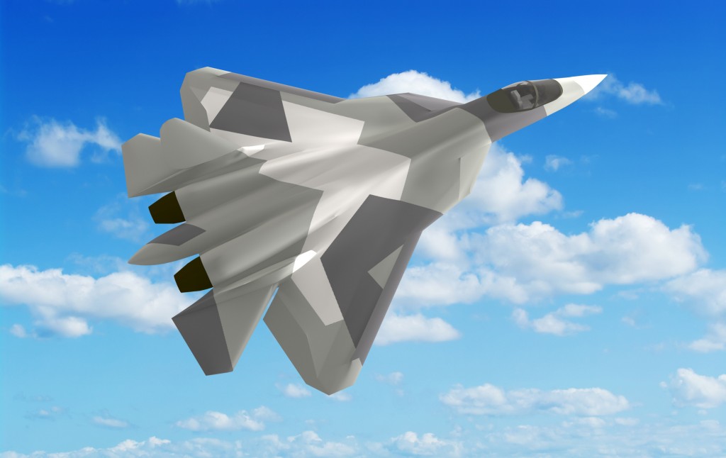 T-50 PAK FA "Golden Eagle" Russian Jet Fighter Aircraft