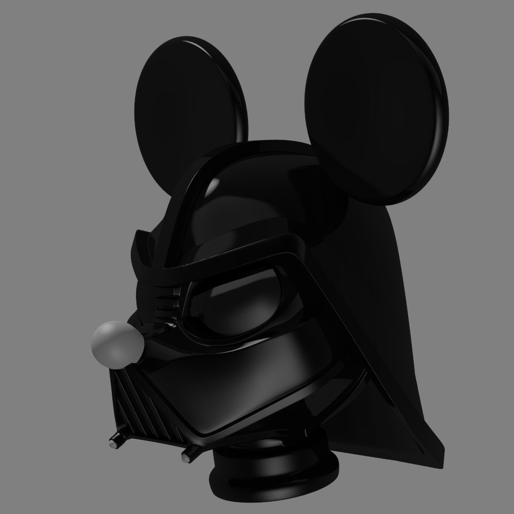 Mickey Vader's helmet