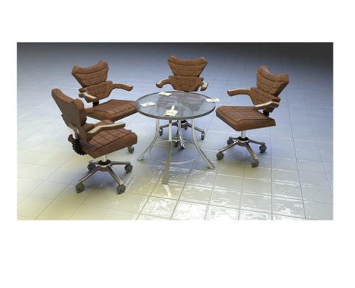 Office leather seat