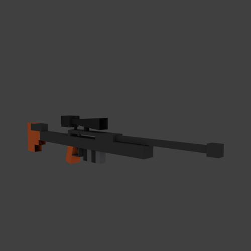 Minecraft Sniper Rifle Rig