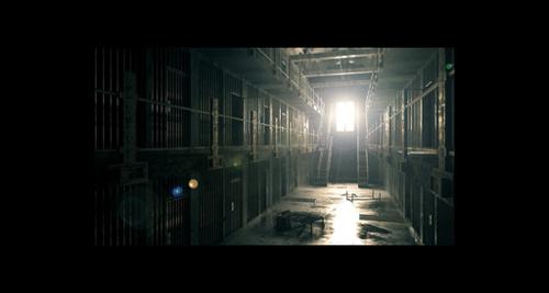 run down prison