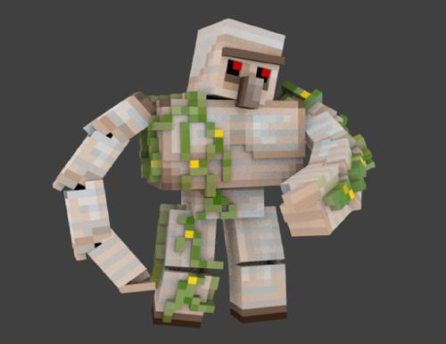 Trainguy's Minecraft Iron Golem Rig