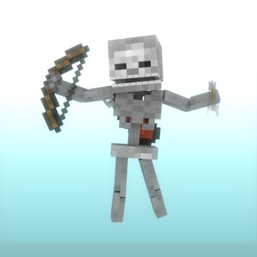 Trainguy's Minecraft Skeleton Rig