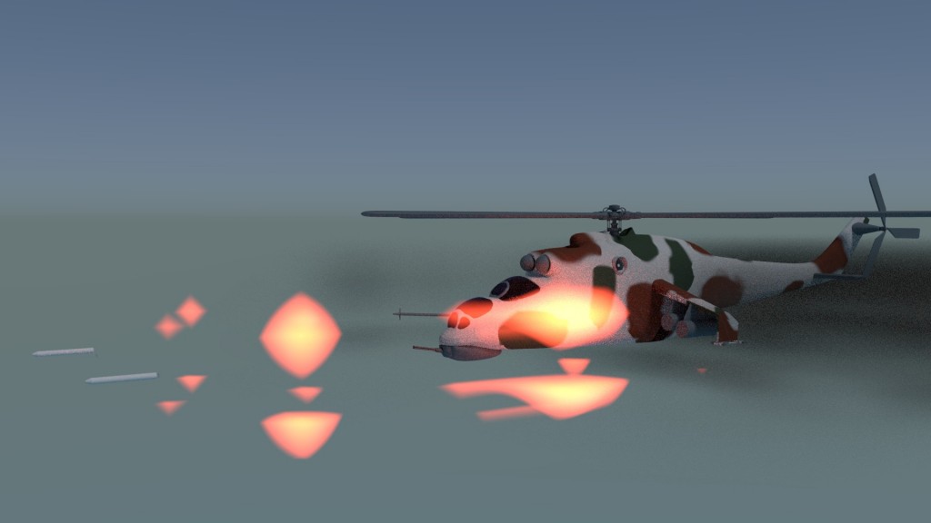 Hubschrauber Mi - 24