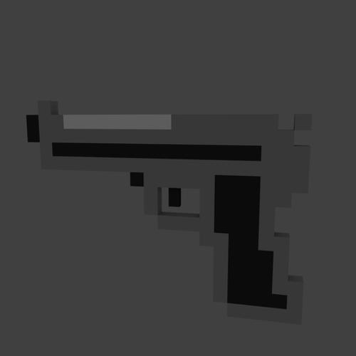 Minecraft Pistol