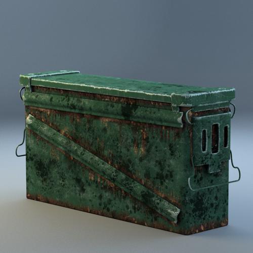 Worn-Out Rusted AmmoCrate