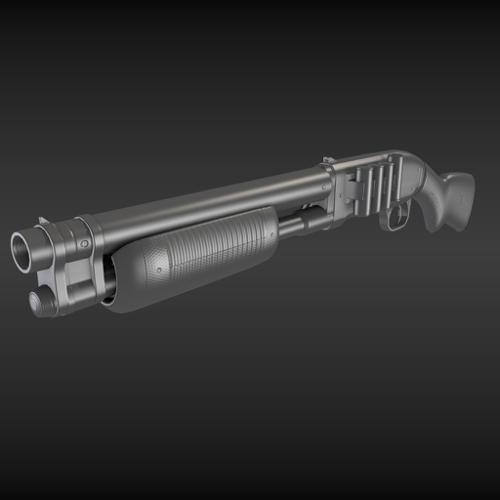 Pump action Shotgun