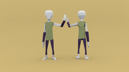 Character Low poly