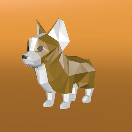 Low Poly Corgi