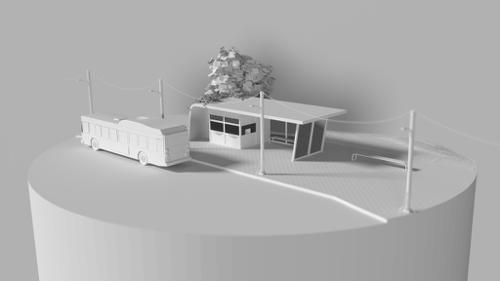bus stop