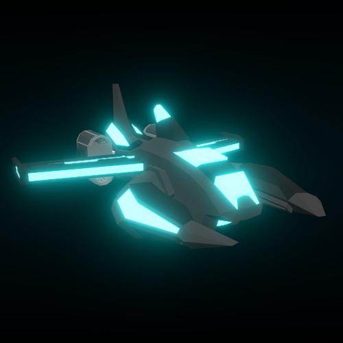 Low Poly Spaceship