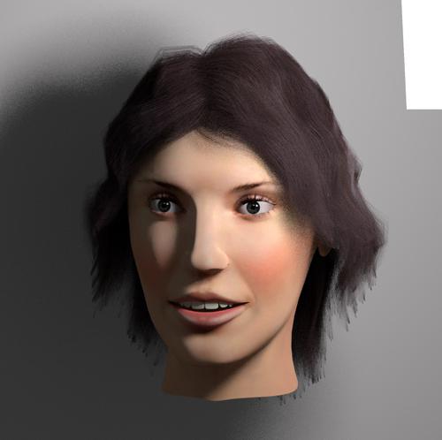 Woman head