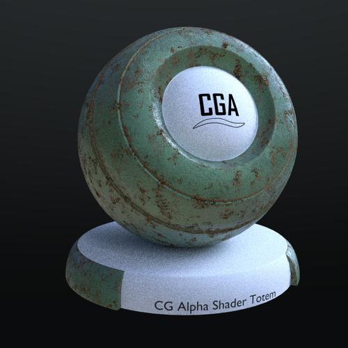Procedural Rusty Paint Shader