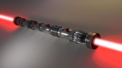 Darth Maul's lightsaber