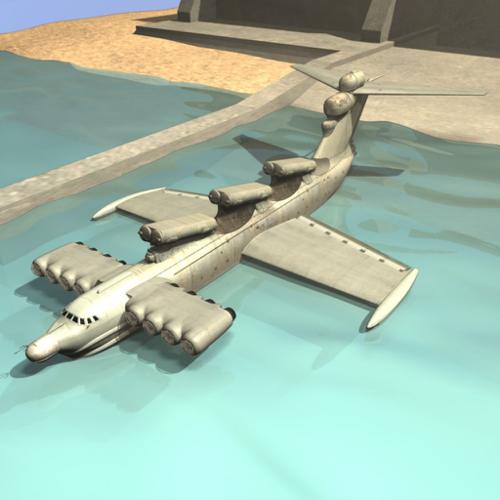 Project 903 Lun, Ecranoplane