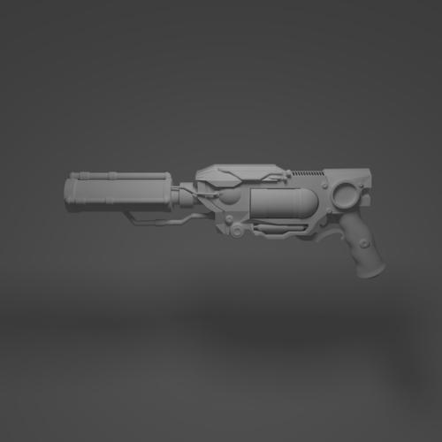 Steampunk Gun
