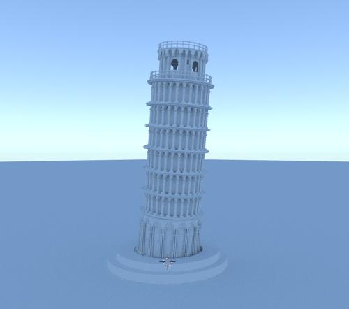 Torre de Pisa ( tower of Pisa )