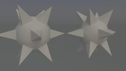 Spiked ball BTD5 dart monkey projectile
