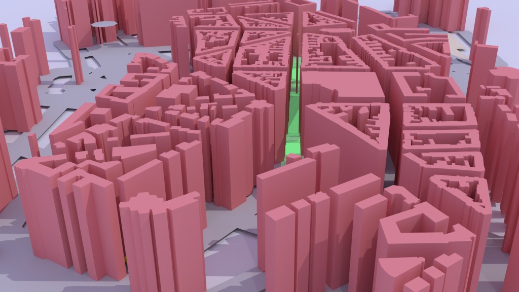 OpenThreeDeeMap - Koeln-Agnesviertel