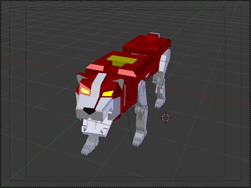 Voltron's Red Lion