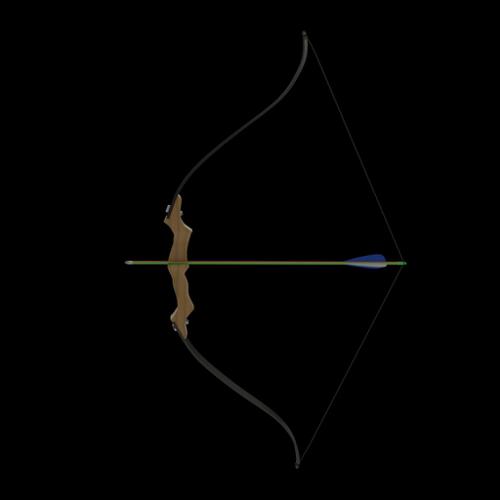 Recurve Bow and Arrow