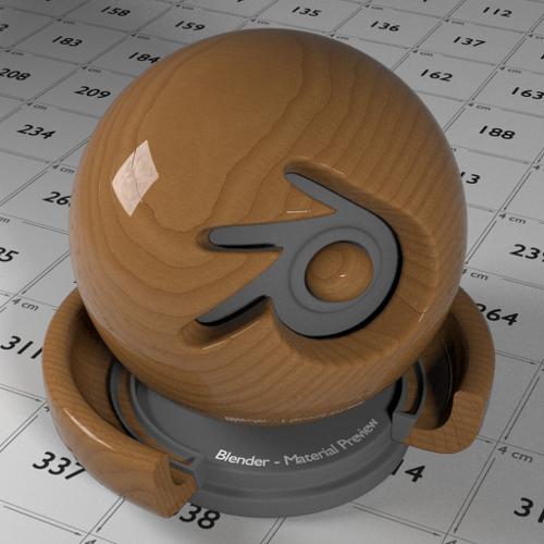 Cycles Procedural Wood - Maple