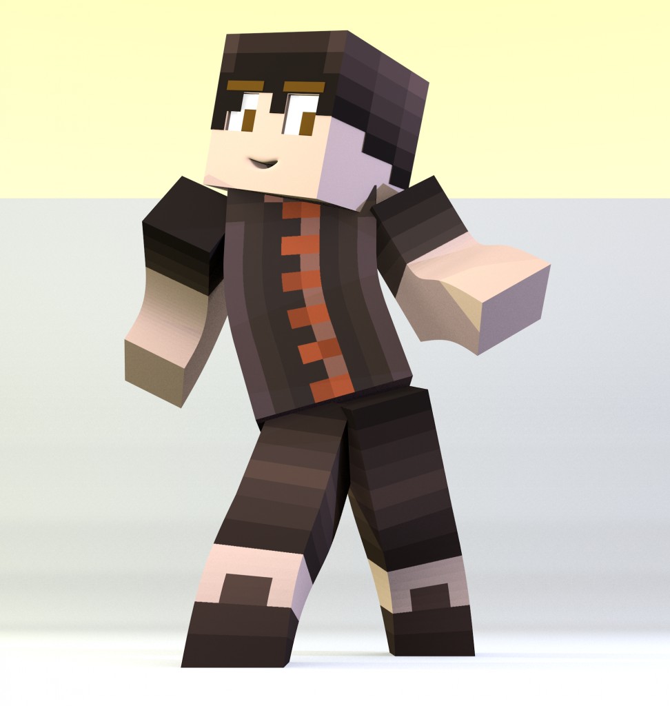 Minecrat Steve RIg