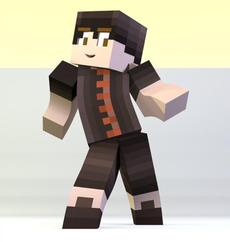Minecrat Steve RIg