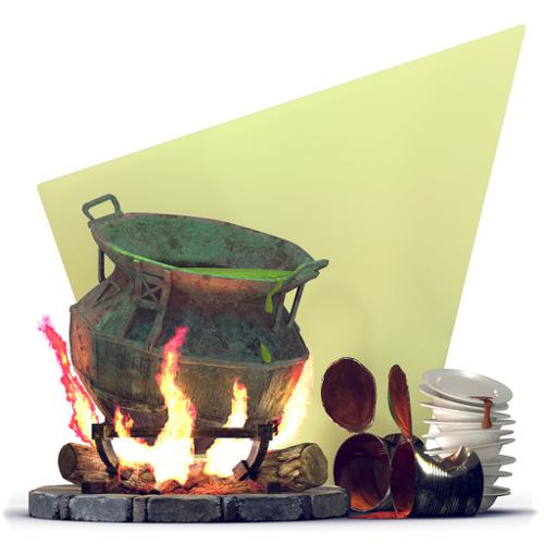 Sizzling Cauldron