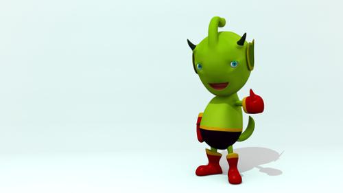 Simple Rigged Character